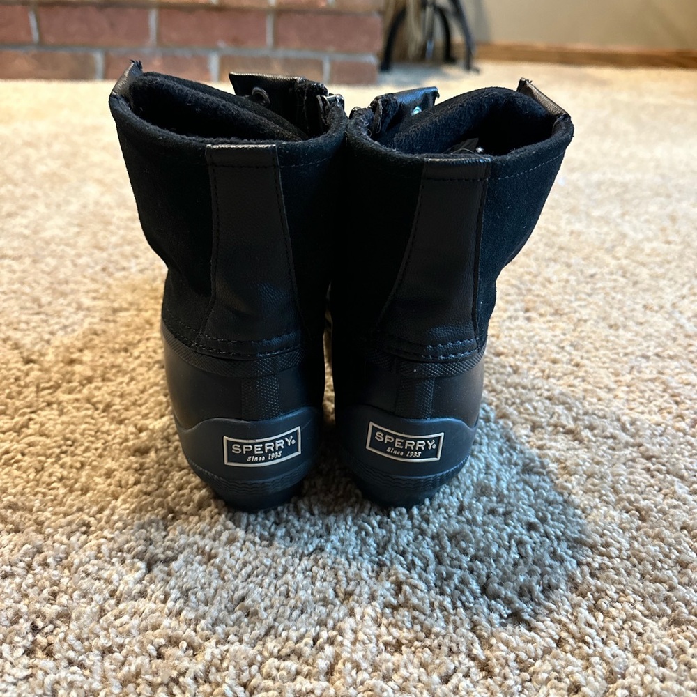 Sperry Black Winter & Rain Boots - Picture 2 of 6